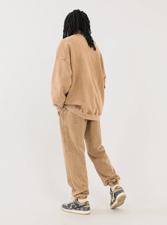 F3F Select Wash Old Loose Drawstring Sweatpants