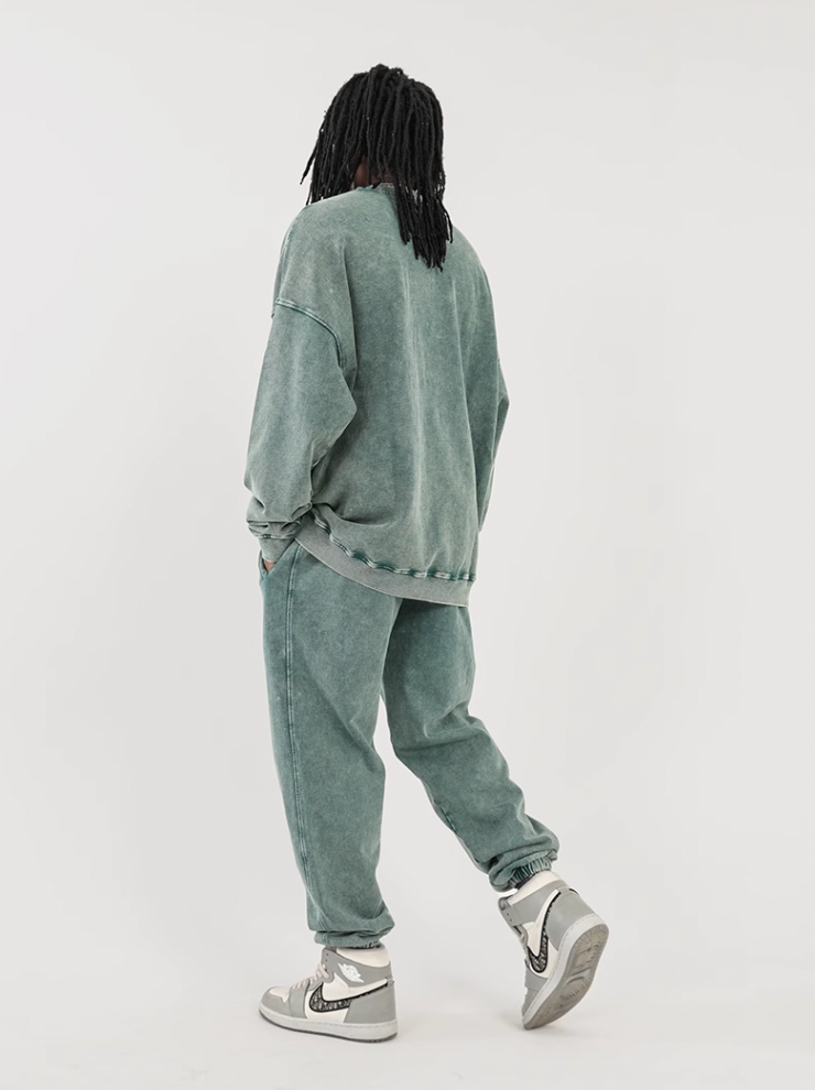 F3F Select Wash Old Loose Drawstring Sweatpants