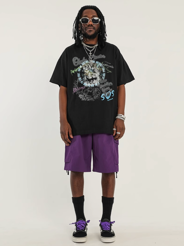 F3F Select Mountain System Multi Pocket Work Cargo Shorts