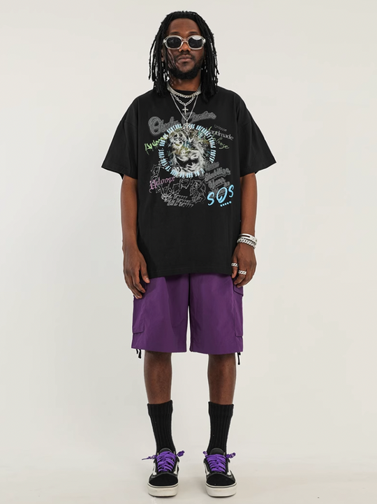 F3F Select Mountain System Multi Pocket Work Cargo Shorts