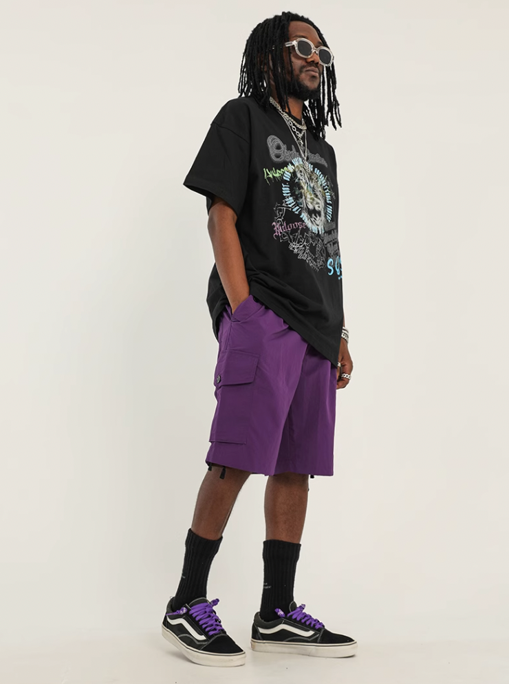 F3F Select Mountain System Multi Pocket Work Cargo Shorts