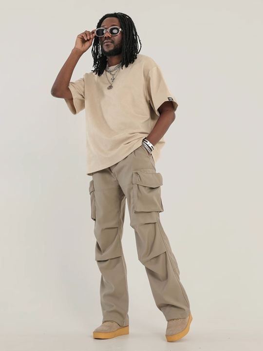 F3F Select Pleated Multi Pocket Paratrooper Work Cargo Pants