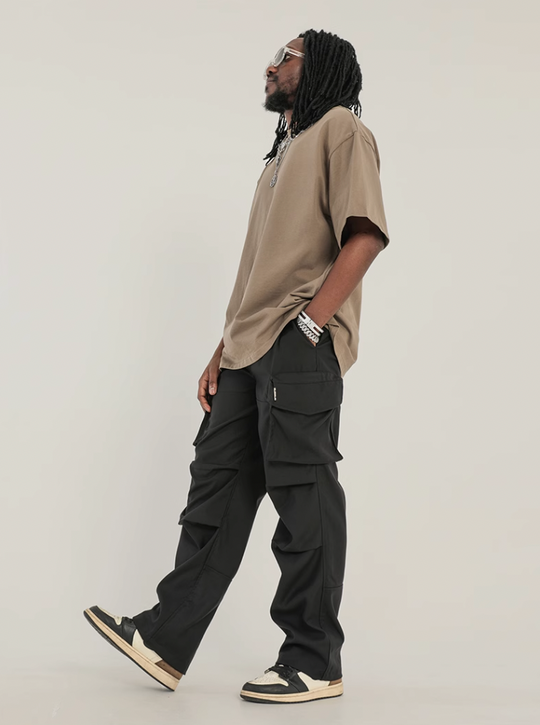 F3F Select Pleated Multi Pocket Paratrooper Work Cargo Pants