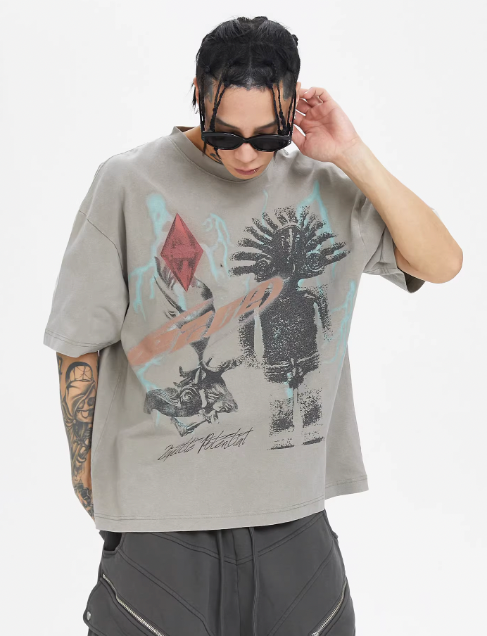 F2CE Vintage Retro Printed Tee