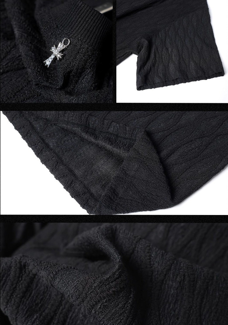 JHYQ Diamond Pattern Tee