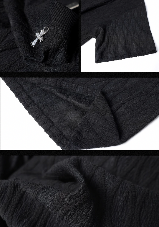 JHYQ Diamond Pattern Tee