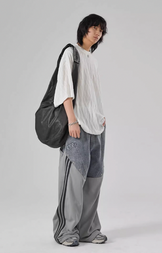 JHYQ Diamond Pattern Tee