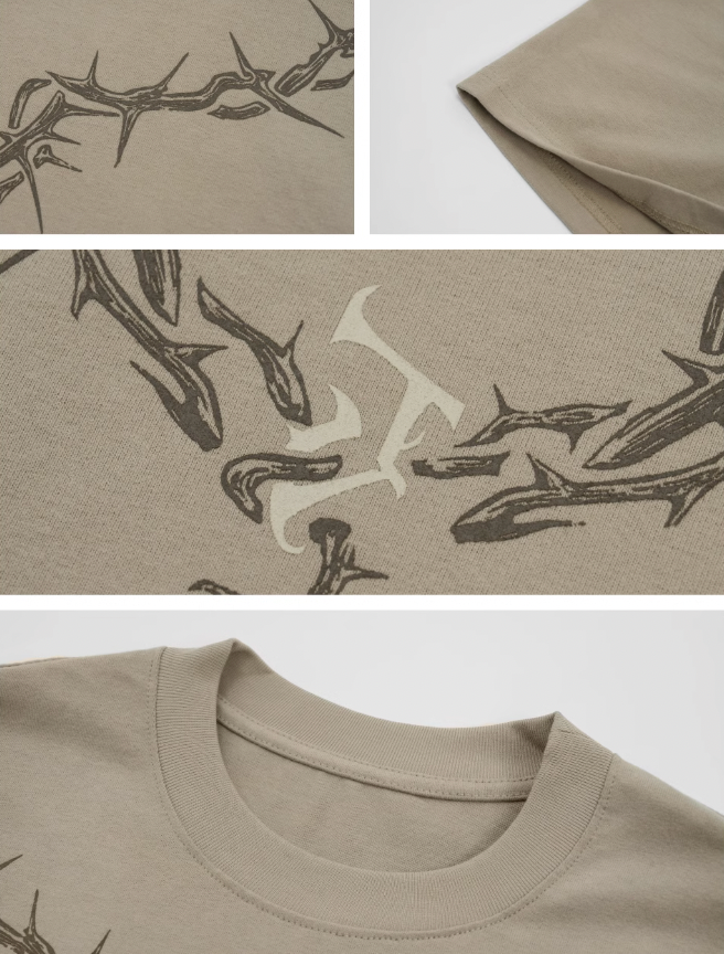 JHYQ Thorn Graphic Logo Tee