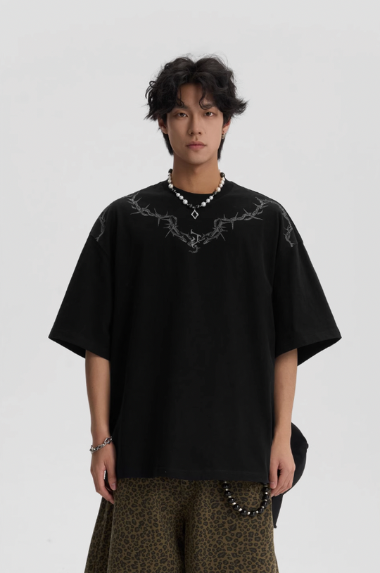 JHYQ Thorn Graphic Logo Tee