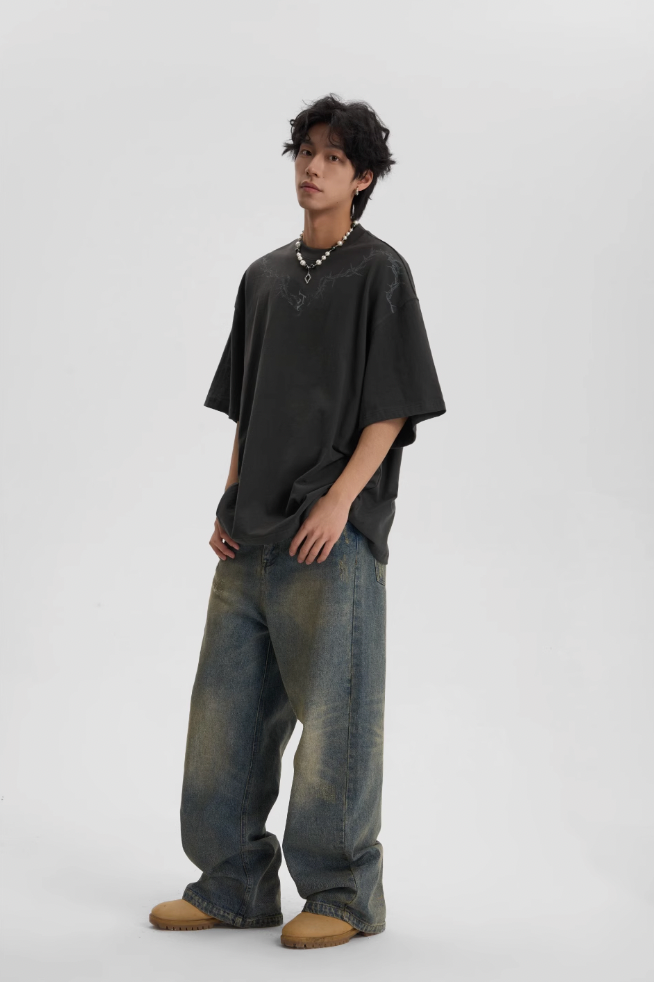 JHYQ Thorn Graphic Logo Tee