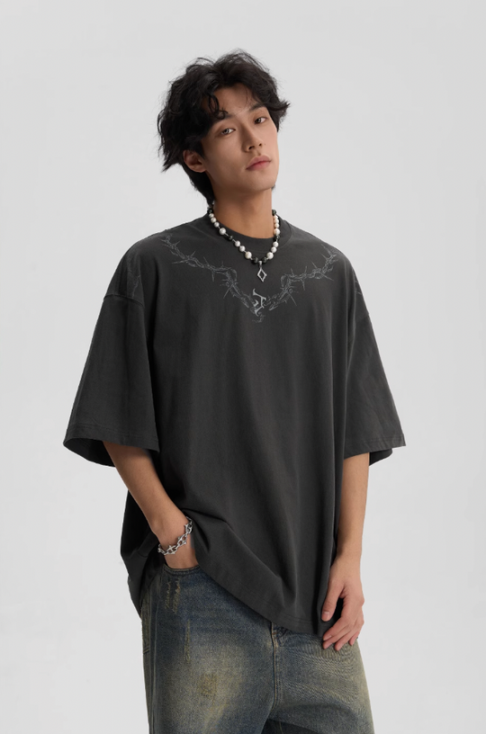 JHYQ Thorn Graphic Logo Tee