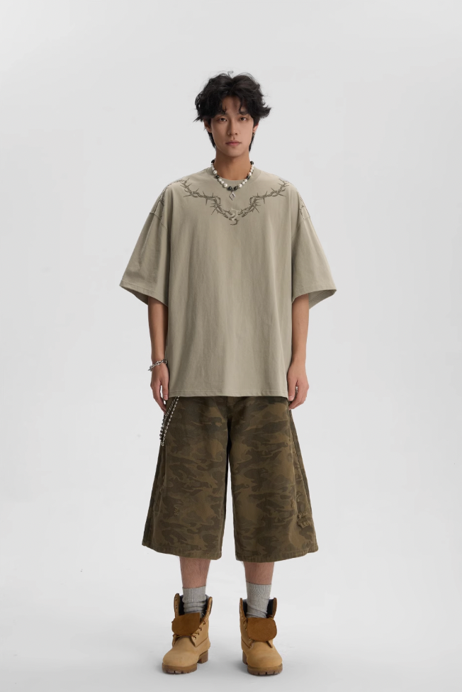 JHYQ Thorn Graphic Logo Tee