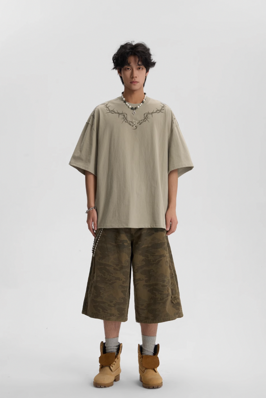 JHYQ Thorn Graphic Logo Tee