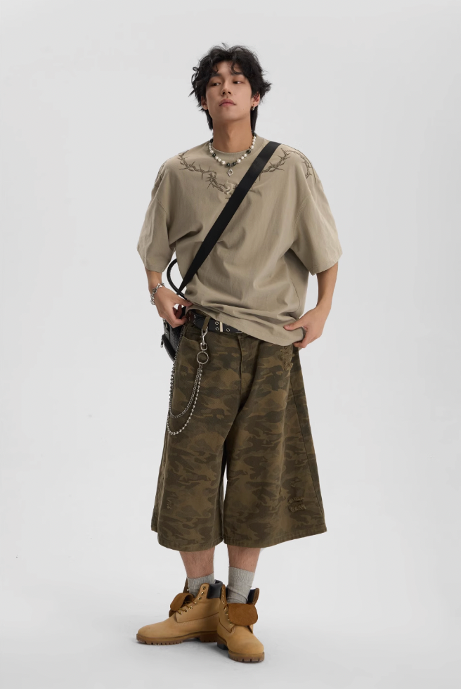 JHYQ Thorn Graphic Logo Tee