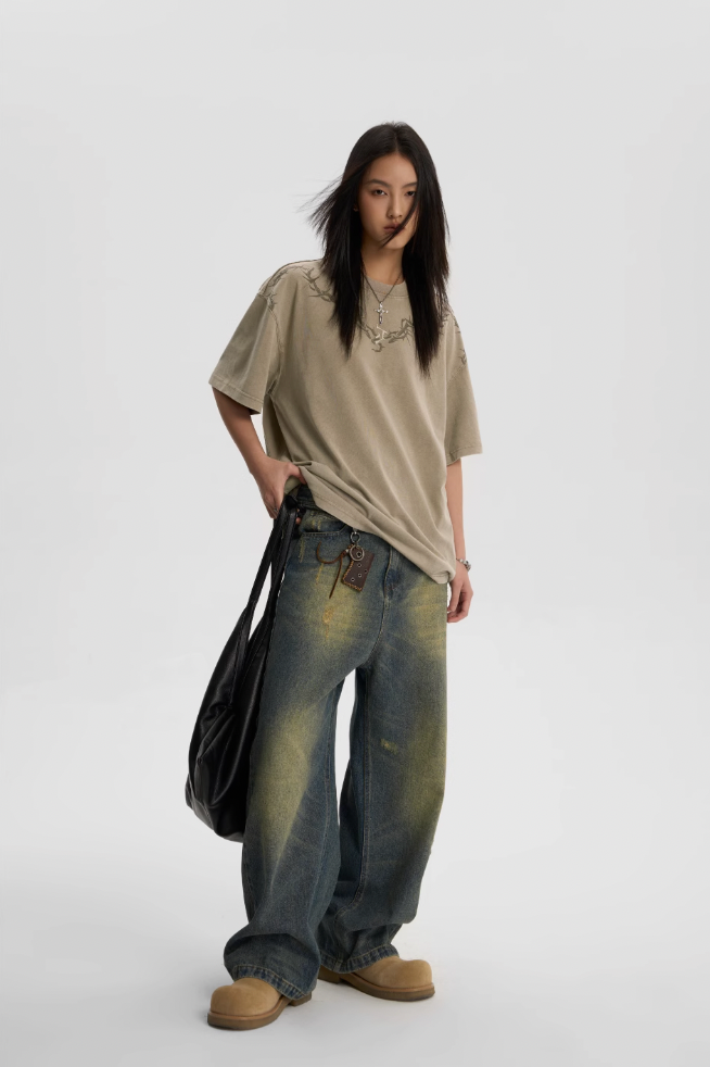 JHYQ Thorn Graphic Logo Tee