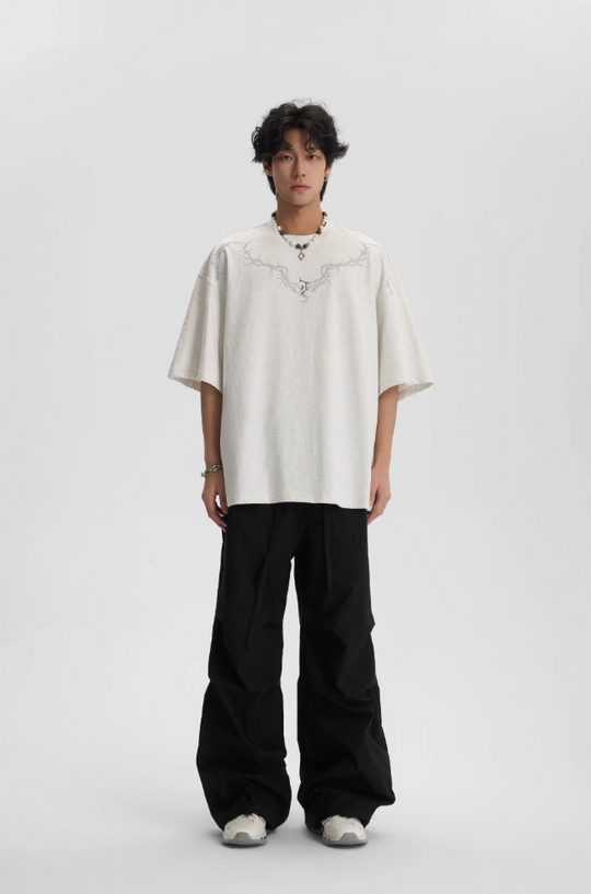 JHYQ Thorn Graphic Logo Tee