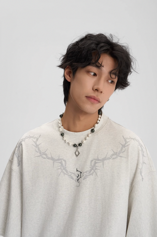 JHYQ Thorn Graphic Logo Tee