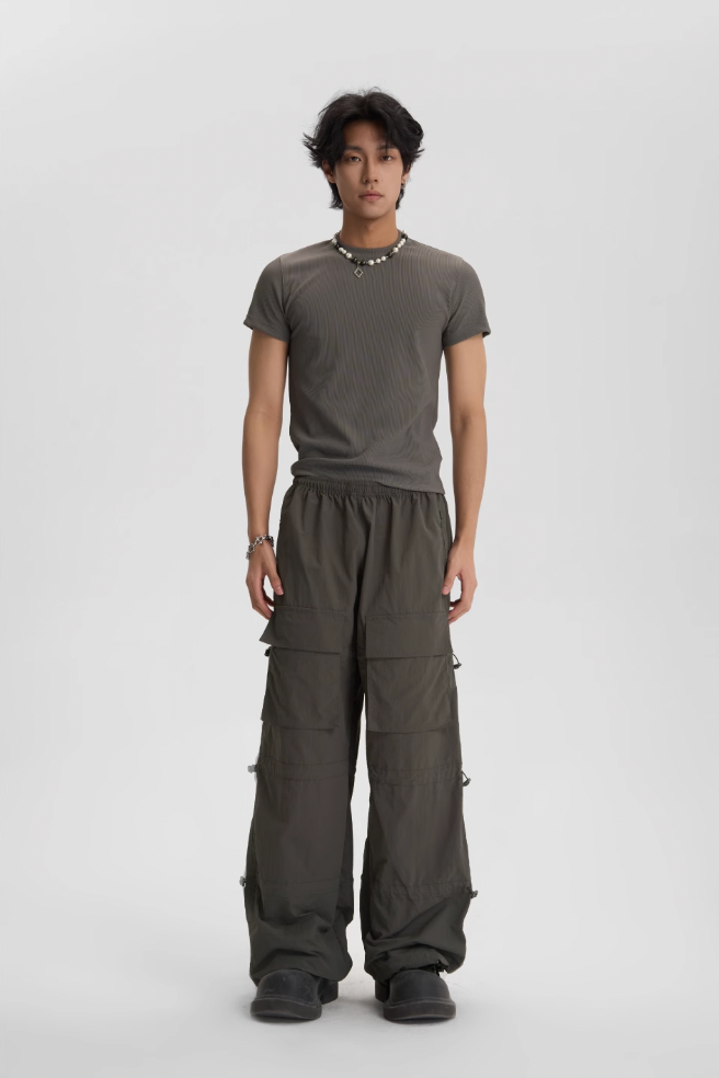 JHYQ Fitted Basic Multi Color Casual Tee