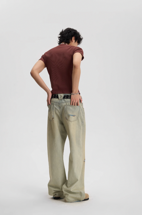 JHYQ Fitted Basic Multi Color Casual Tee