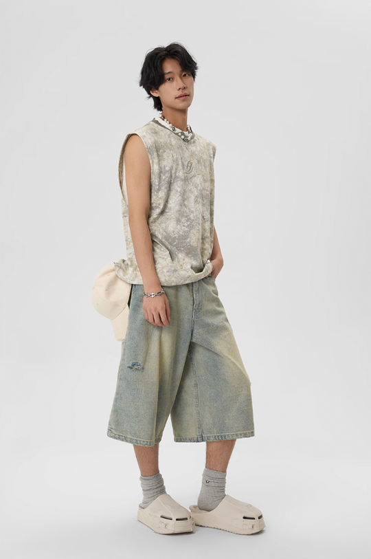 JHYQ Camouflage Sleeveless Tee