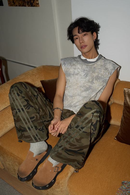 JHYQ Camouflage Sleeveless Tee