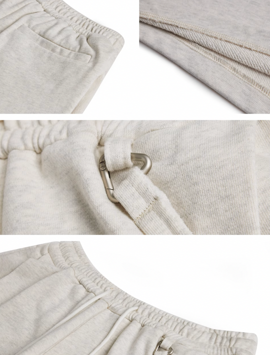 JHYQ Heavyweight Flutter Belt Baggy Sweat Shorts