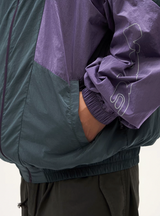 VOTE Colorblock Outdoor Windbreaker Jacket