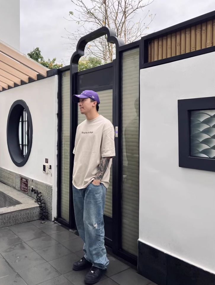 Cashrules / CHRULES Basic Letter Daily Slogan Logo Tee | Face 3 Face