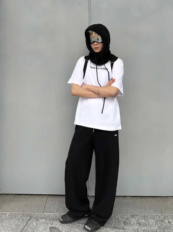 Cashrules / CHRULES Basic Letter Daily Slogan Logo Tee | Face 3 Face