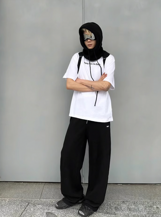 Cashrules / CHRULES Basic Letter Daily Slogan Logo Tee | Face 3 Face