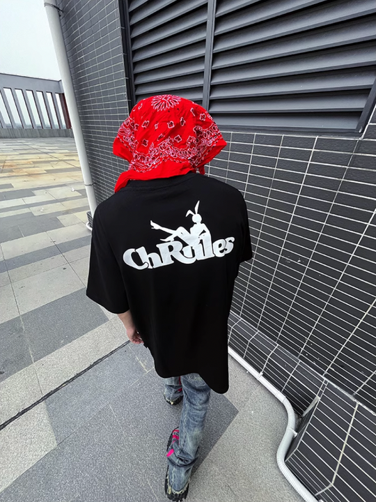 Cashrules / CHRULES Rabbit Girl Basic Logo Tee | Face 3 Face
