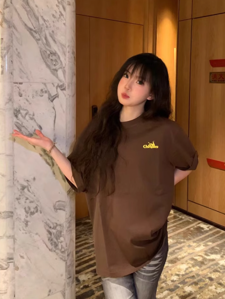 Cashrules / CHRULES Rabbit Girl Basic Logo Tee | Face 3 Face