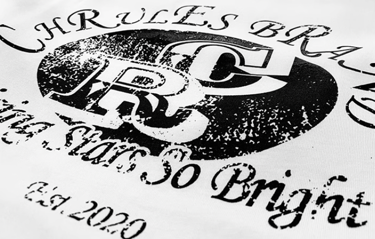 Cashrules / CHRULES Vintage Street Logo Print Tee | Face 3 Face