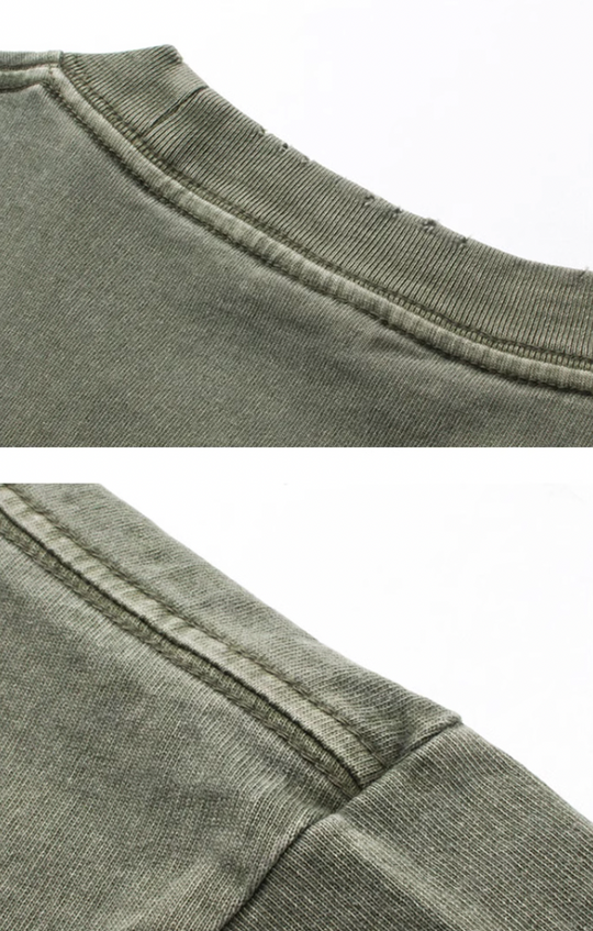 Cashrules / CHRULES Classic Vintage Stone Wash Tee | Face 3 Face