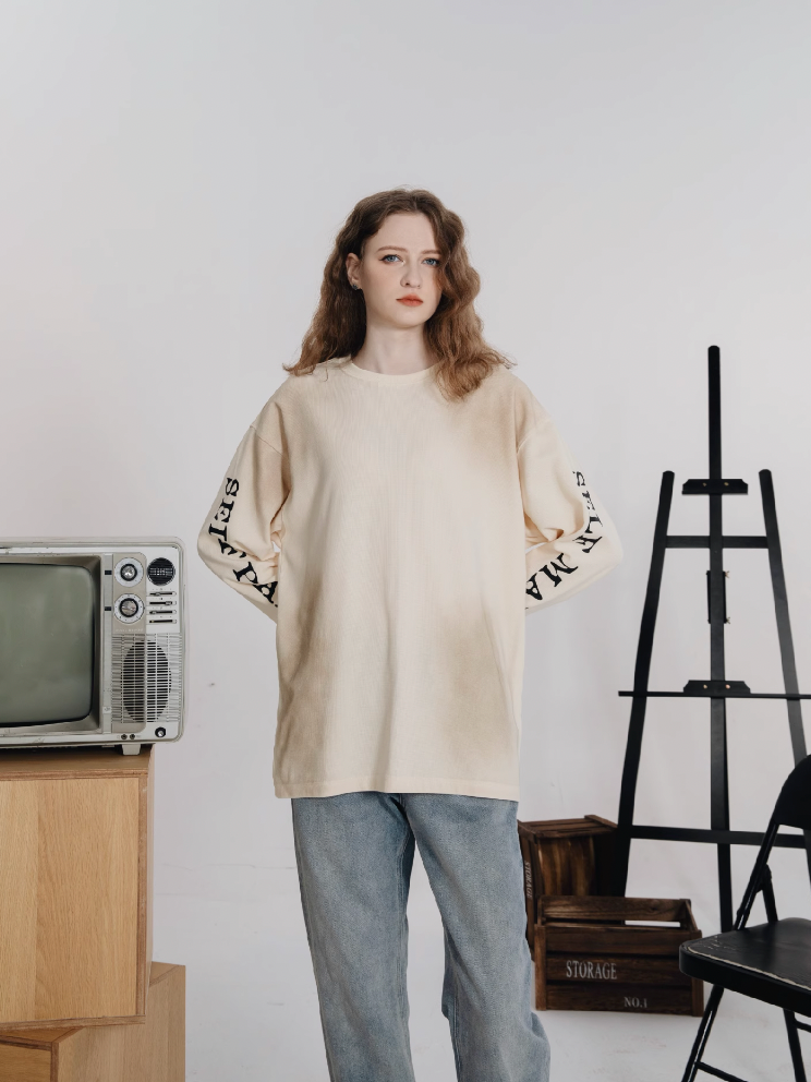 S45 Vintage Spray Dirty Long Sleeve Tee | Face 3 Face