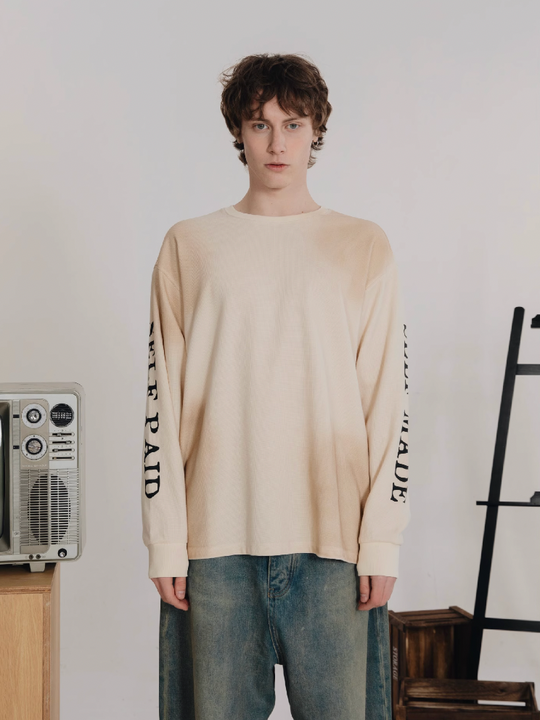 S45 Vintage Spray Dirty Long Sleeve Tee | Face 3 Face