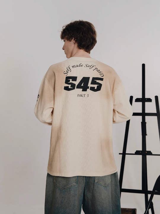 S45 Vintage Spray Dirty Long Sleeve Tee | Face 3 Face