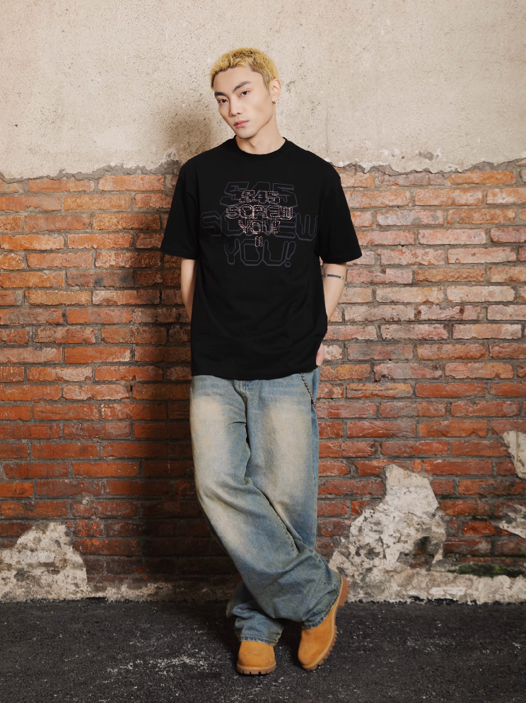 S45 Hot Diamond Printed Tee | Face 3 Face