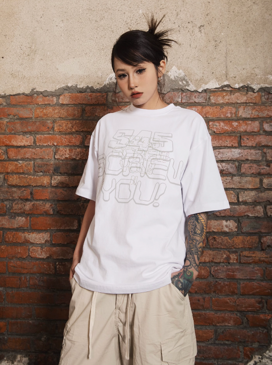 S45 Hot Diamond Printed Tee | Face 3 Face