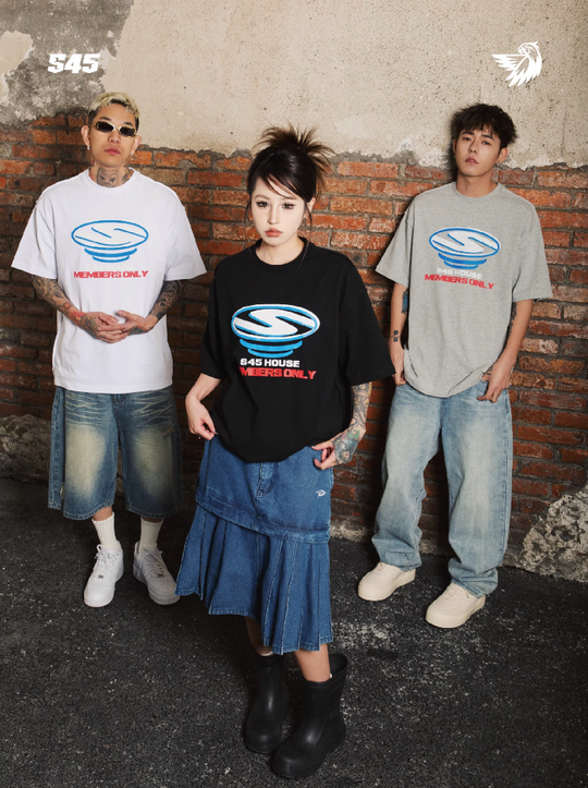 S45 Crackle Print Tee | Face 3 Face