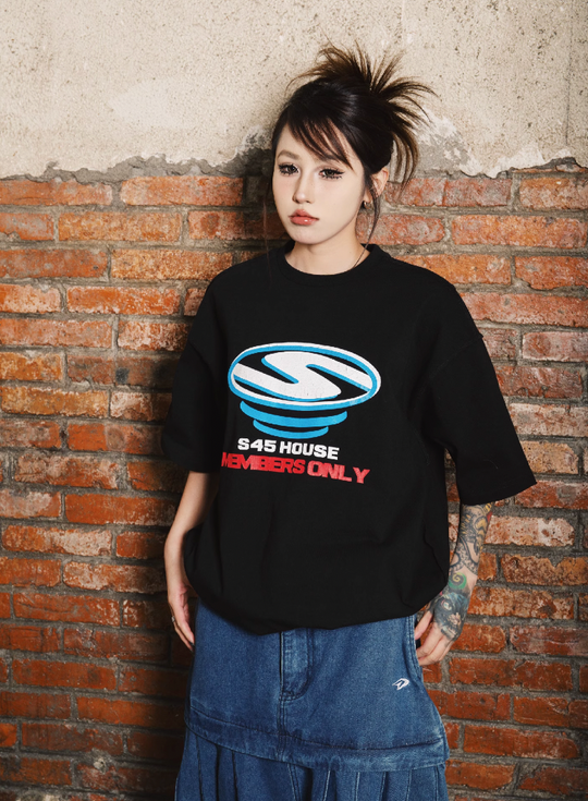 S45 Crackle Print Tee | Face 3 Face