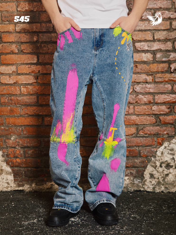 S45 Candy Fluid Brushed Jeans | Face 3 Face