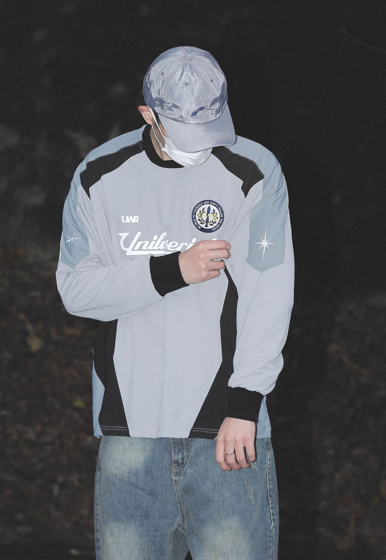 UNTILWERICH 3D Cut Long Sleeve Soccer Jerseys | Face 3 Face