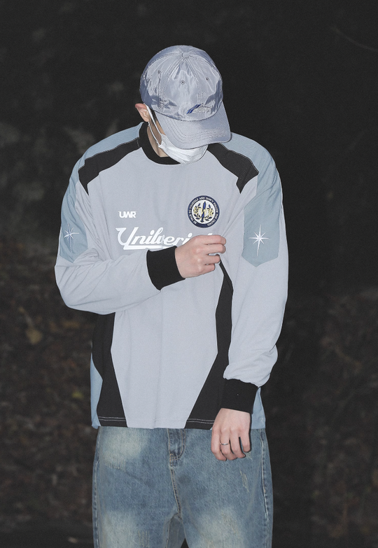 UNTILWERICH 3D Cut Long Sleeve Soccer Jerseys | Face 3 Face