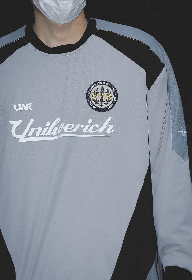 UNTILWERICH 3D Cut Long Sleeve Soccer Jerseys | Face 3 Face