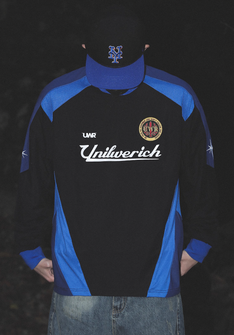 UNTILWERICH 3D Cut Long Sleeve Soccer Jerseys | Face 3 Face