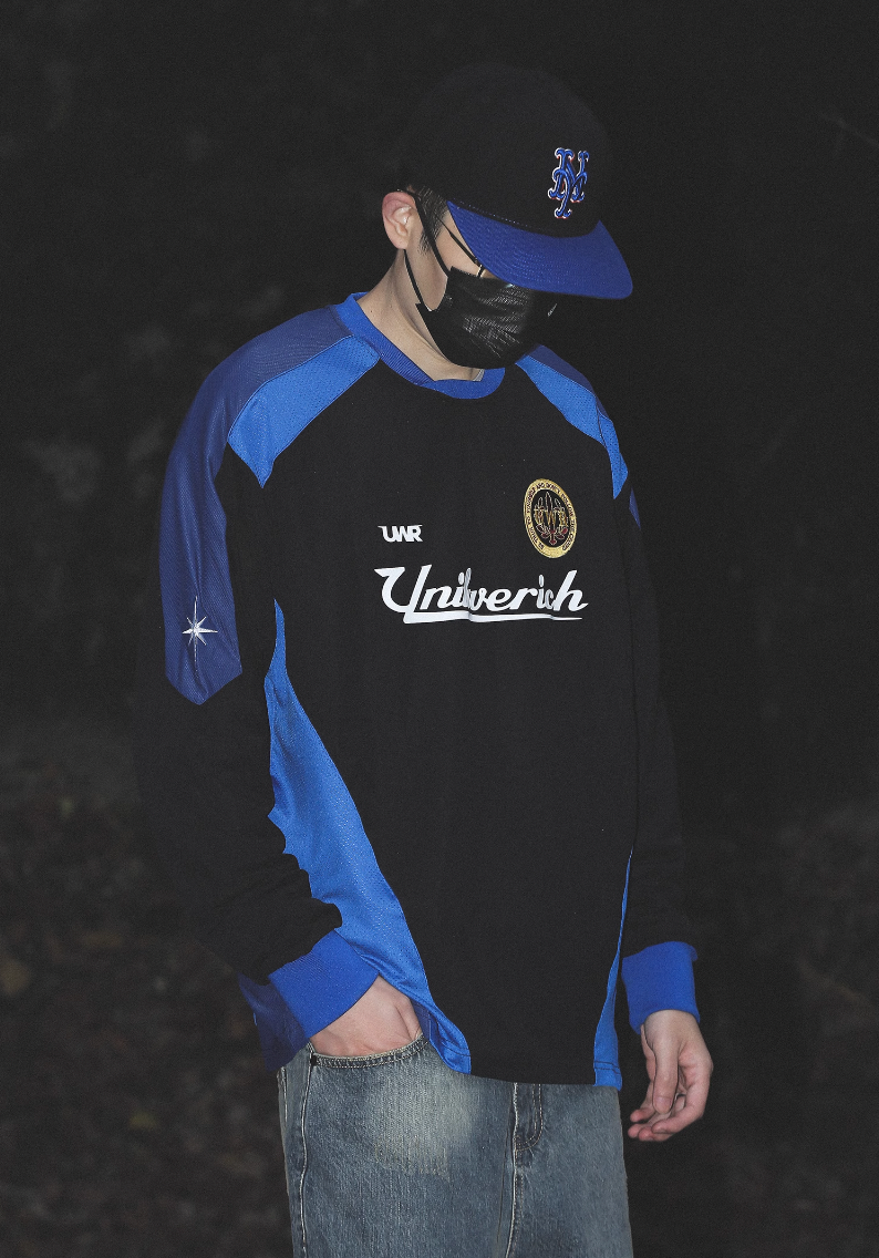 UNTILWERICH 3D Cut Long Sleeve Soccer Jerseys | Face 3 Face