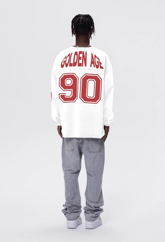 UNTILWERICH 90 Logo Hockey Long Sleeve Jersey Tee | Face 3 Face