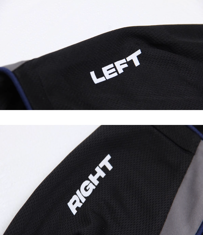 COMMAS Contrast Color Mesh Stitching Hockey Jersey | Face 3 Face