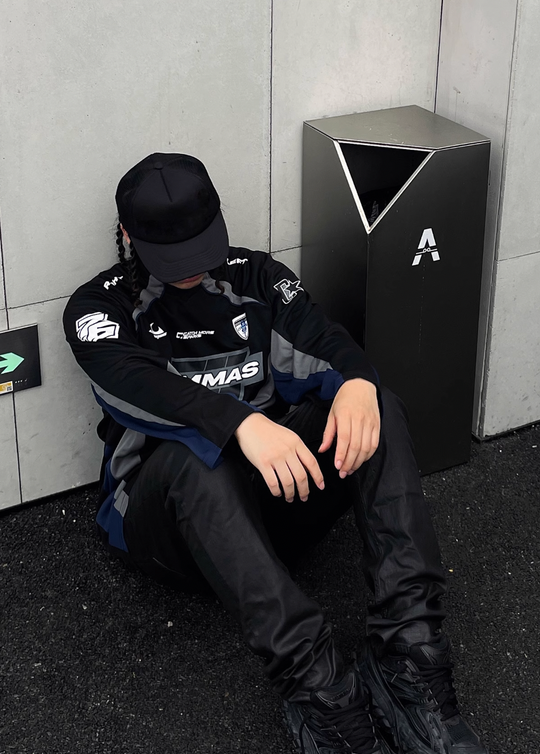 COMMAS Contrast Color Mesh Stitching Hockey Jersey | Face 3 Face